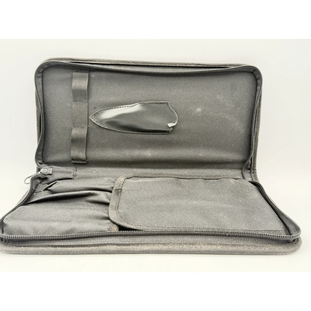Wusthof Black Knife Storage Traveler Case Cordura Canvas zippered 12.5